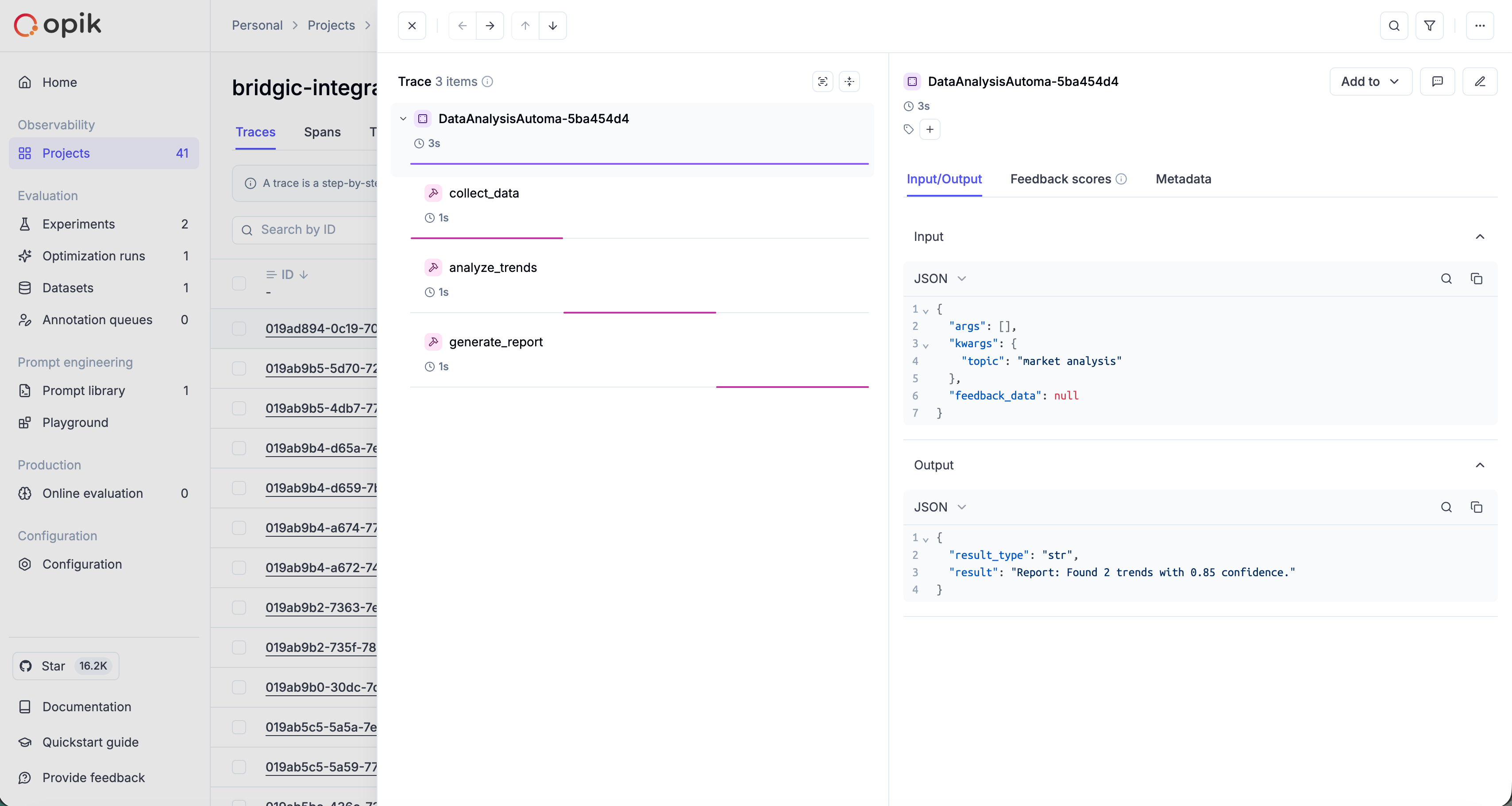 bridgic integration opik demo